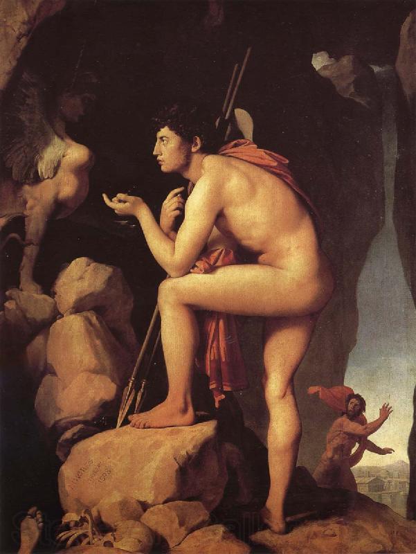 Jean-Auguste Dominique Ingres Yidipasi and Sifenkeci France oil painting art